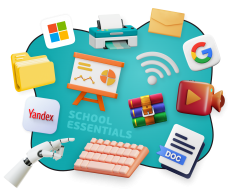 Цифровая база для школьника - КИБЕРшкола программирования для детей, компьютерные курсы для школьников, начинающих и подростков - KIBERone г. Лопатино