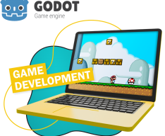 Godot.  Основа создания легендарных игр - КИБЕРшкола программирования для детей, компьютерные курсы для школьников, начинающих и подростков - KIBERone г. Лопатино