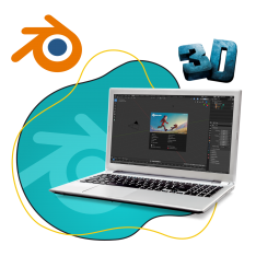 Blender - КИБЕРшкола программирования для детей, компьютерные курсы для школьников, начинающих и подростков - KIBERone г. Лопатино