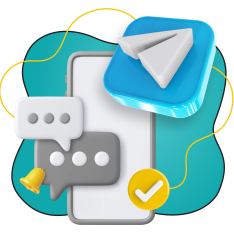 Создание Mini App для Telegram - КИБЕРшкола программирования для детей, компьютерные курсы для школьников, начинающих и подростков - KIBERone г. Лопатино