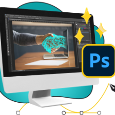 Волшебный Photoshop - КИБЕРшкола программирования для детей, компьютерные курсы для школьников, начинающих и подростков - KIBERone г. Лопатино