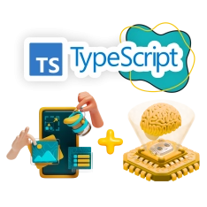 TypeScript + AI: создаём умные веб-приложения - КИБЕРшкола программирования для детей, компьютерные курсы для школьников, начинающих и подростков - KIBERone г. Лопатино