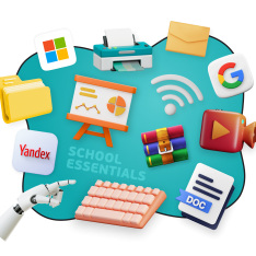 Цифровая база для школьника - КИБЕРшкола программирования для детей, компьютерные курсы для школьников, начинающих и подростков - KIBERone г. Лопатино