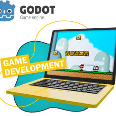 Godot.  Основа создания легендарных игр - КИБЕРшкола программирования для детей, компьютерные курсы для школьников, начинающих и подростков - KIBERone г. Лопатино