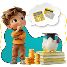 Финансовый интеллект вместе KIBERone - КИБЕРшкола программирования для детей, компьютерные курсы для школьников, начинающих и подростков - KIBERone г. Лопатино