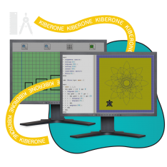 Исполнители чертежник и черепашка - КИБЕРшкола программирования для детей, компьютерные курсы для школьников, начинающих и подростков - KIBERone г. Лопатино