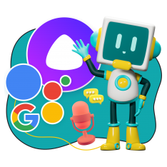 Голосовой помощник Алиса - КИБЕРшкола программирования для детей, компьютерные курсы для школьников, начинающих и подростков - KIBERone г. Лопатино