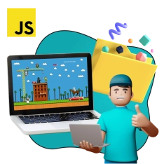 JavaScript + AI. Проектное обучение + геймификация + AI-помощники - КИБЕРшкола программирования для детей, компьютерные курсы для школьников, начинающих и подростков - KIBERone г. Лопатино
